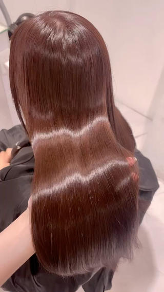 ロング カラー 髪質改善🩰透明感カ ラー🎀hinanoのヘアスタイル