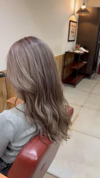 ブリーチの抜け具合によってブリーチ回数要相談 