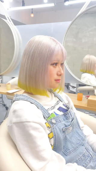 White × Lime yellow 