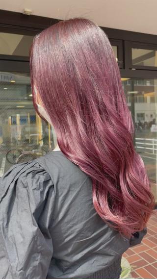 シフォンピンク
色落ちも綺麗で大人気のカラーになります 