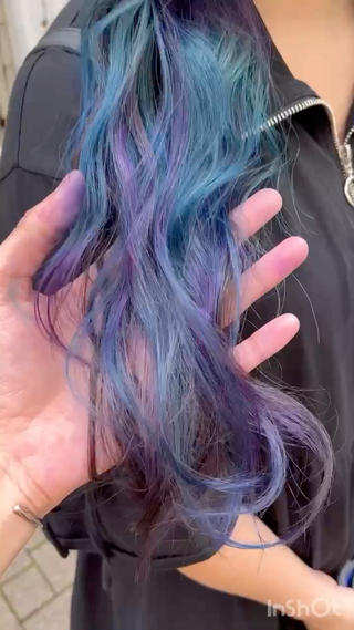 ロング カラー 原宿サロン代表 デザインカラー伊藤卓のヘアスタイル