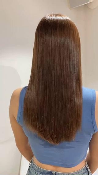 ミルクティーベージュにしたい方ブリーチなしダブルカラーもおすすめです