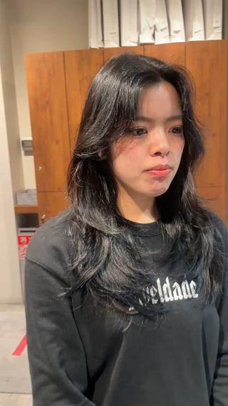 海外レイヤー×艶ブラック×質感トリートメント︎

表面までしっかりレイヤーを入れて動かせるのは海外レイヤーだけ！ 