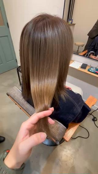 ミディアム n1/4個室サロン/ 白髪ぼかし/MAMIのヘアスタイル