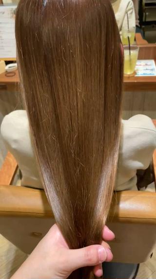 ロング AROUND hair lounge所属・髪質改善専門美容室 Reshilリシルのヘアスタイル