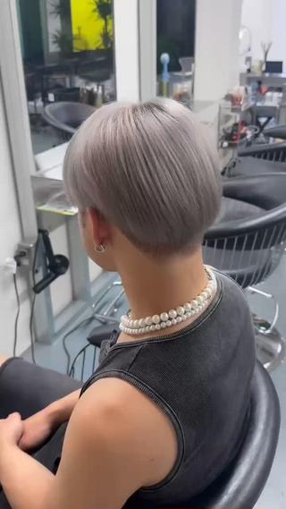 ショート カラー メンズ moeka🎀 似合わせカラー🎀のヘアスタイル