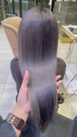 ラベンダーシルバー
ブリーチ1回 