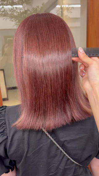 ミディアム カラー ミディアムレイヤー/ 艶カラー🎀　emiのヘアスタイル