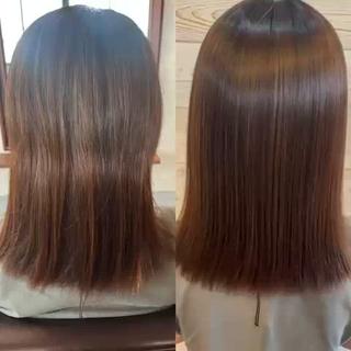 ミディアム 成田市縮毛矯正 古屋大揮のヘアスタイル