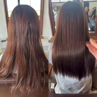 ロング 成田市縮毛矯正 古屋大揮のヘアスタイル