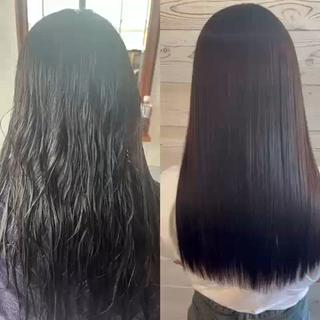 ロング 成田市縮毛矯正 古屋大揮のヘアスタイル