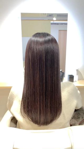 ロング×カット&【資生堂】髪質改善サブリミック酸熱トリートメント