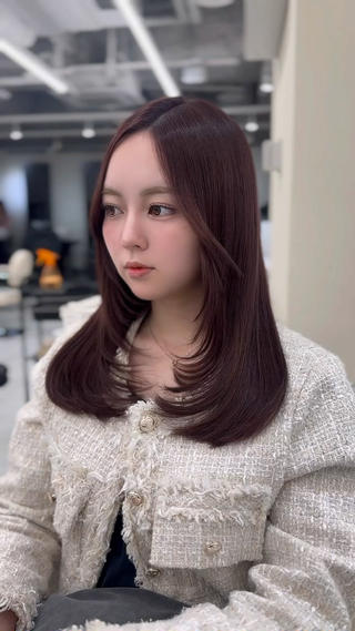 ワンカラーで叶う暖色カラー
#ピンクブラウン 