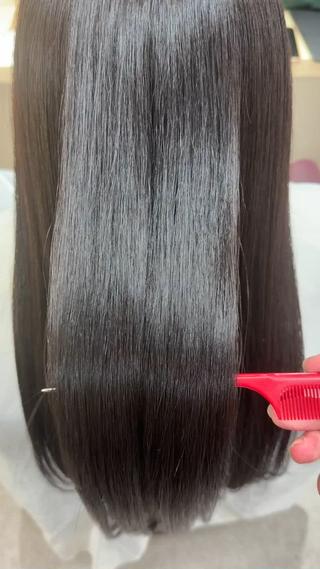 ロング 髪質改善/艶感カラー 田中 陵のヘアスタイル