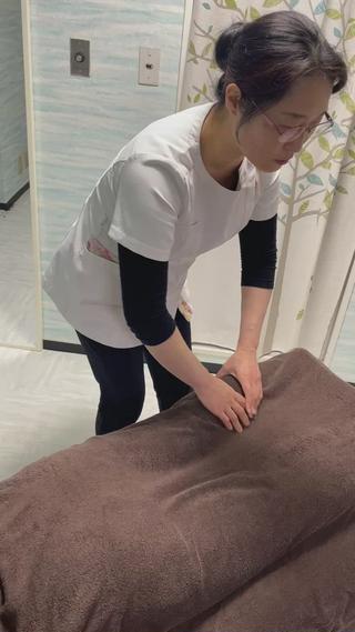 下肢のマッサージ