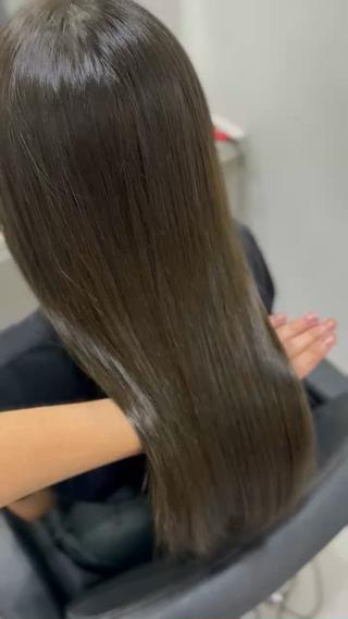 ロング カラー 髪質改善 艶髪矯正 エクステ かいり✂️のヘアスタイル