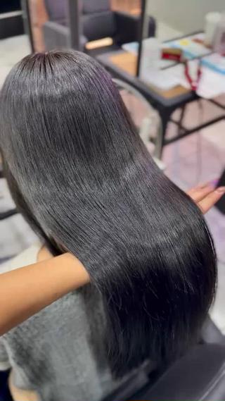 ロング カラー 髪質改善 艶髪矯正 エクステ かいり✂️のヘアスタイル