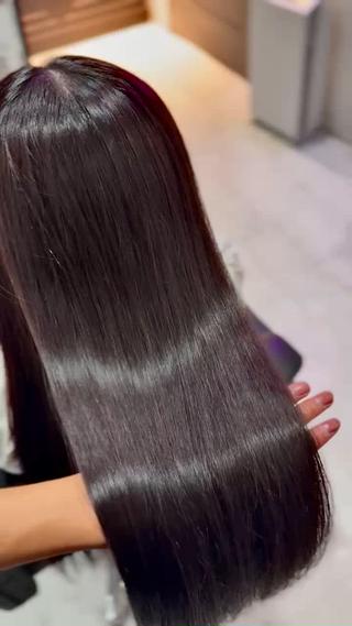 ロング カラー 髪質改善 艶髪矯正 エクステ かいり✂️のヘアスタイル