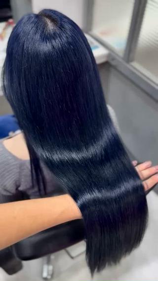 ロング カラー 髪質改善 艶髪矯正 エクステ かいり✂️のヘアスタイル