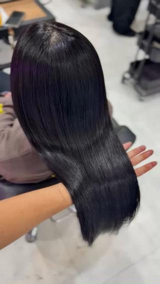 ロング カラー 髪質改善 艶髪矯正 エクステ かいり✂️のヘアスタイル