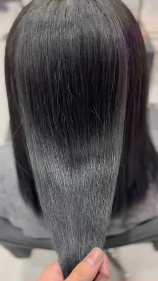 ロング カラー 髪質改善 艶髪矯正 エクステ かいり✂️のヘアスタイル