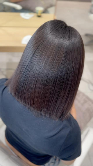 動画でより “ ツヤ感 ” と “ 柔らかさ ” がお伝え出来れば✧︎*。