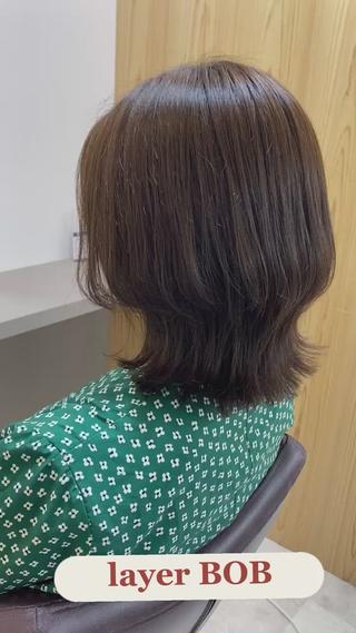 ミディアム カラー 髪質改善 ヘッドスパ 衣純〜 IZUMI~のヘアスタイル