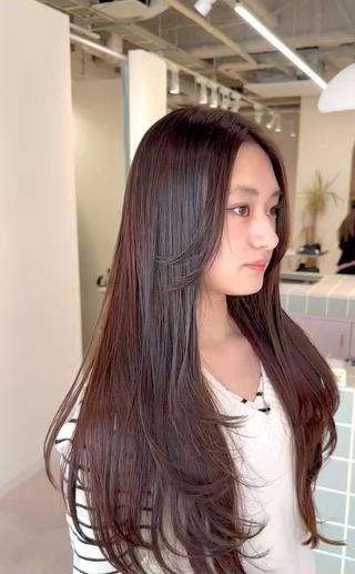 ロング 石井歩 広島/ボブ/レイヤーのヘアスタイル