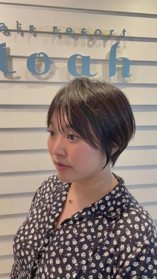 ショート AMNESIA 三軒茶屋所属・【髪質改善専門】 渡邊祥希のヘアスタイル