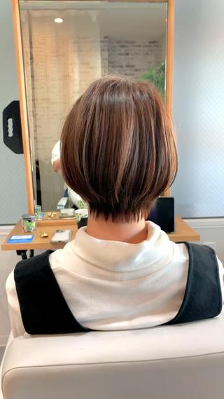ショート rinrin 天文館のヘアスタイル