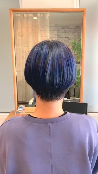 ショート rinrin 天文館のヘアスタイル