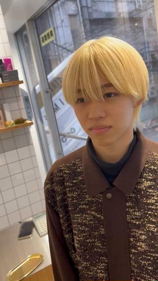 カラー メンズ 新宿 似合わせカラー HINAのヘアスタイル