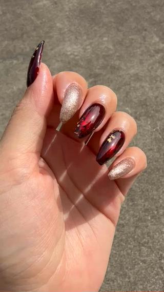 ボルドー×レオパード

ブラウンマグベースにクリアボルドーで秋レオパデザイン𓂃 𓈒𓏸𑁍
ブラウンラメも最高に可愛くて相性も抜群


¥12,870-
 