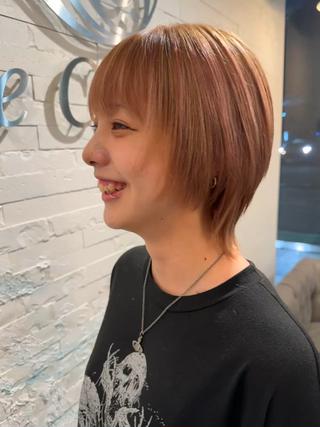 ショート カラー 🌕ボブ/髪質改善 /レイヤー🌕悠人のヘアスタイル