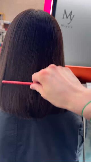 ミディアム カラー 宗形 建哉/渋谷のヘアスタイル