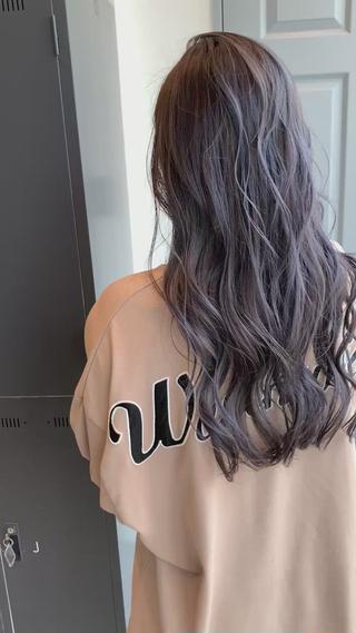 ロング カラー ヘアアレンジ VIM hairおもろまち店のヘアスタイル