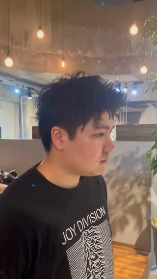 メンズショートパーマお任せください！ 