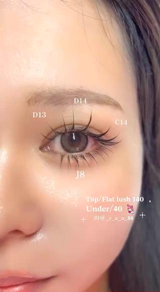 マツエク・マツパ bunny doll所属・YUA bunny_dollのマツエク・マツパデザイン