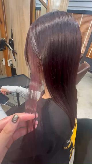 カラー ノマニカバイ ルレーヴ所属・廣野 愛香のヘアスタイル