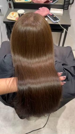 ロング Merlyosaka 早川未来のヘアスタイル