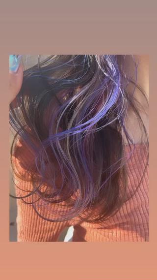 セミロング カラー 髪質改善×縮毛矯正 HairDr.LINO駒沢【リノ】所属・沖縄東京2拠点美容師 mamicoのヘアスタイル