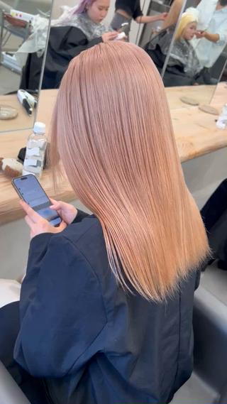 ~コーラル×ミルクティー~
ニュアンスカラー得意です！！ 