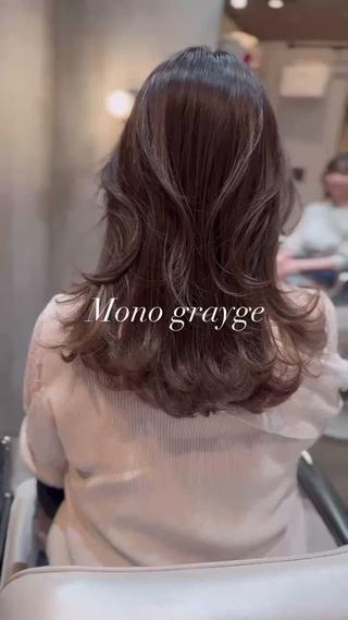 ミディアム LOMA🇰🇷 銀座クボタのヘアスタイル