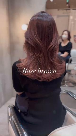 ミディアム LOMA🇰🇷 銀座クボタのヘアスタイル