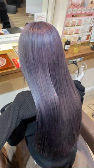 ペールラベンダーカラー
念願カラーらしく頼んでいただけて嬉しい 