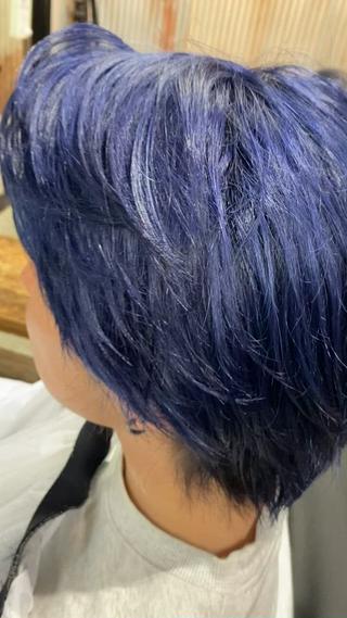 カラー メンズ 黒川 燿のヘアスタイル