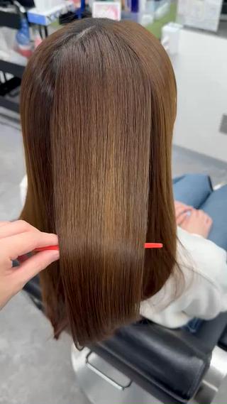 【髪質改善】酸熱トリートメント 