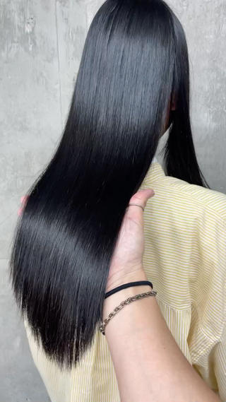 ロング 伊藤ほのか/パーマ /酸性ストレートのヘアスタイル