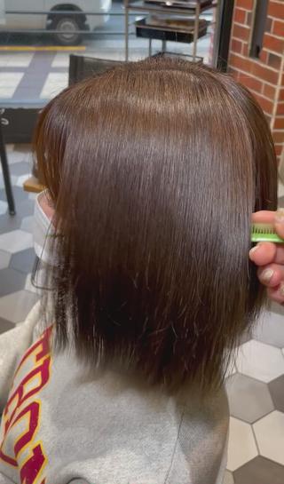 髪質改善、酸性縮毛矯正、酸性ストレート
髪質改善ストレート、髪質改善カラー