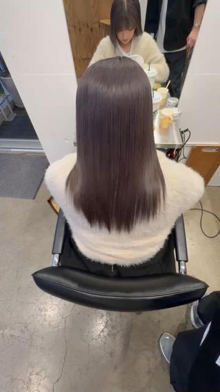 セミロング 圧倒的なケアブリーチ /髪質改善🩵松田のヘアスタイル